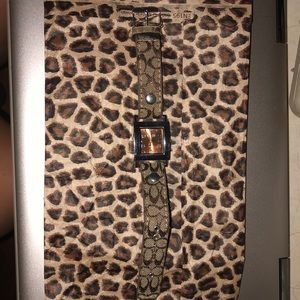 VINTAGE Coach square watch!